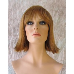 ADELE | Short Wig Flipped Ends Bangs Skin Part COLOR CHOICE 