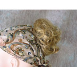 BECKY | Strawberry Blonde Mix Jaw Clip Ponytail Loose Curl 4-5"