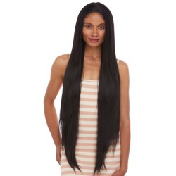 LF ARIELLE | Natural Black X-Long Silky Straight Lace Front Wig HEAT OK 